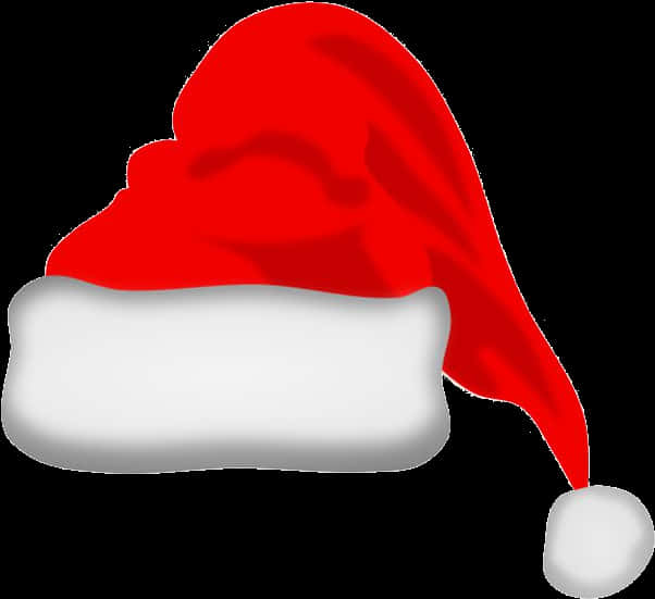 Red Santa Hat Transparent Background.png