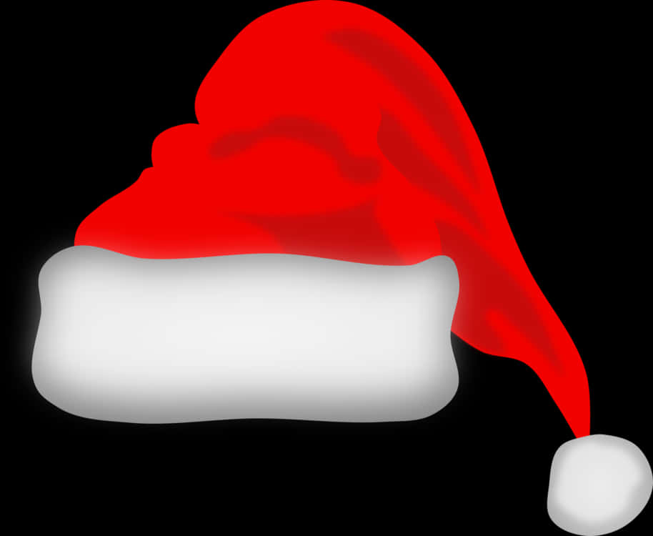 Red Santa Hat Transparent Background.png