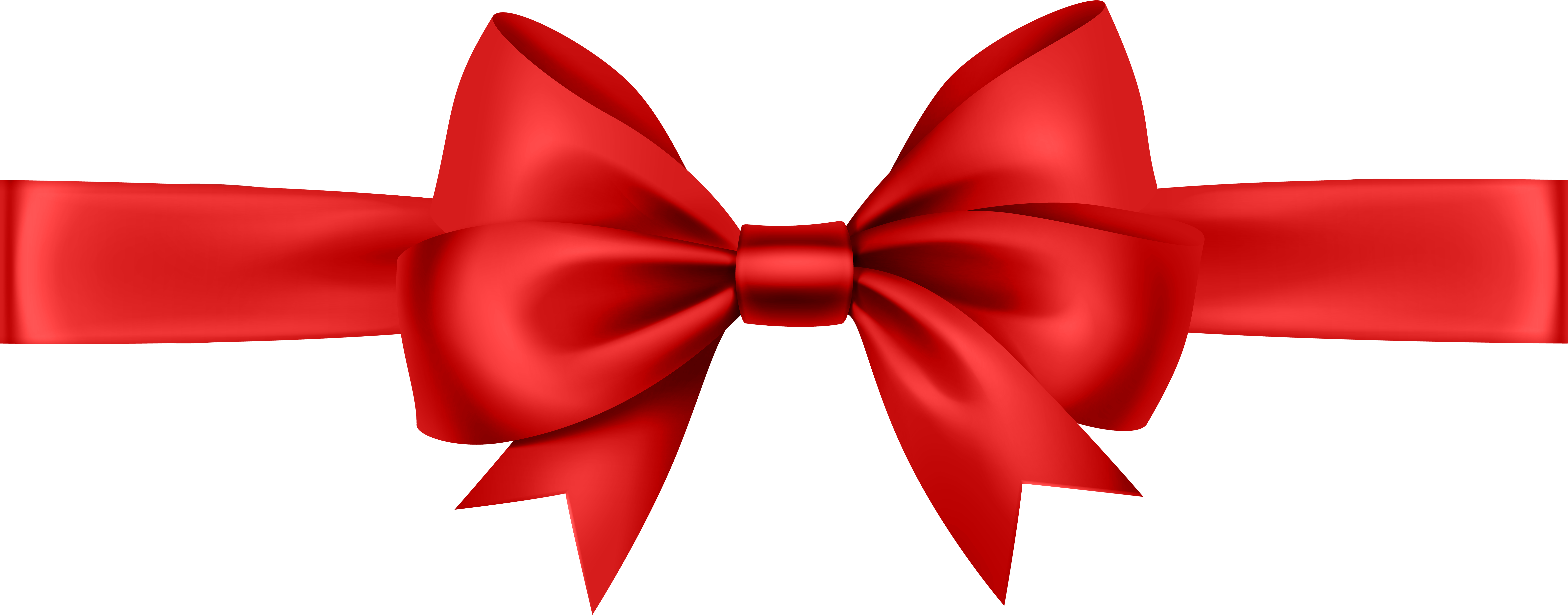 Red Satin Gift Bow