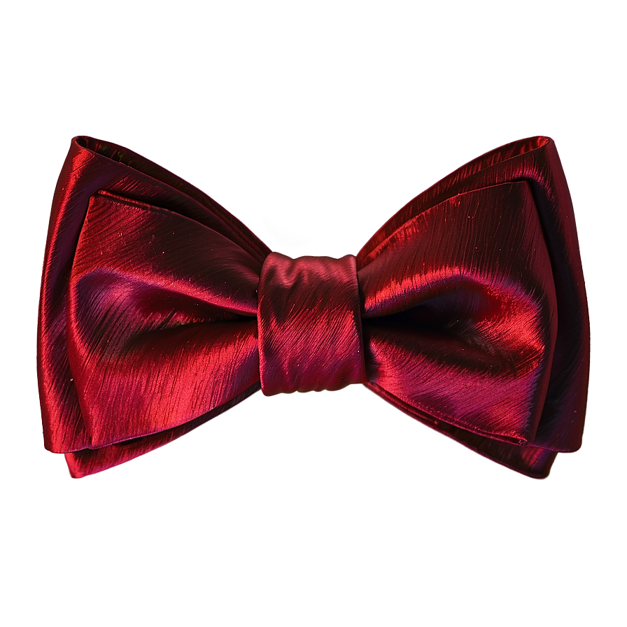 Red Silk Bow Tie PNG tcg37 PNG image with a transparent background, free high-resolution download