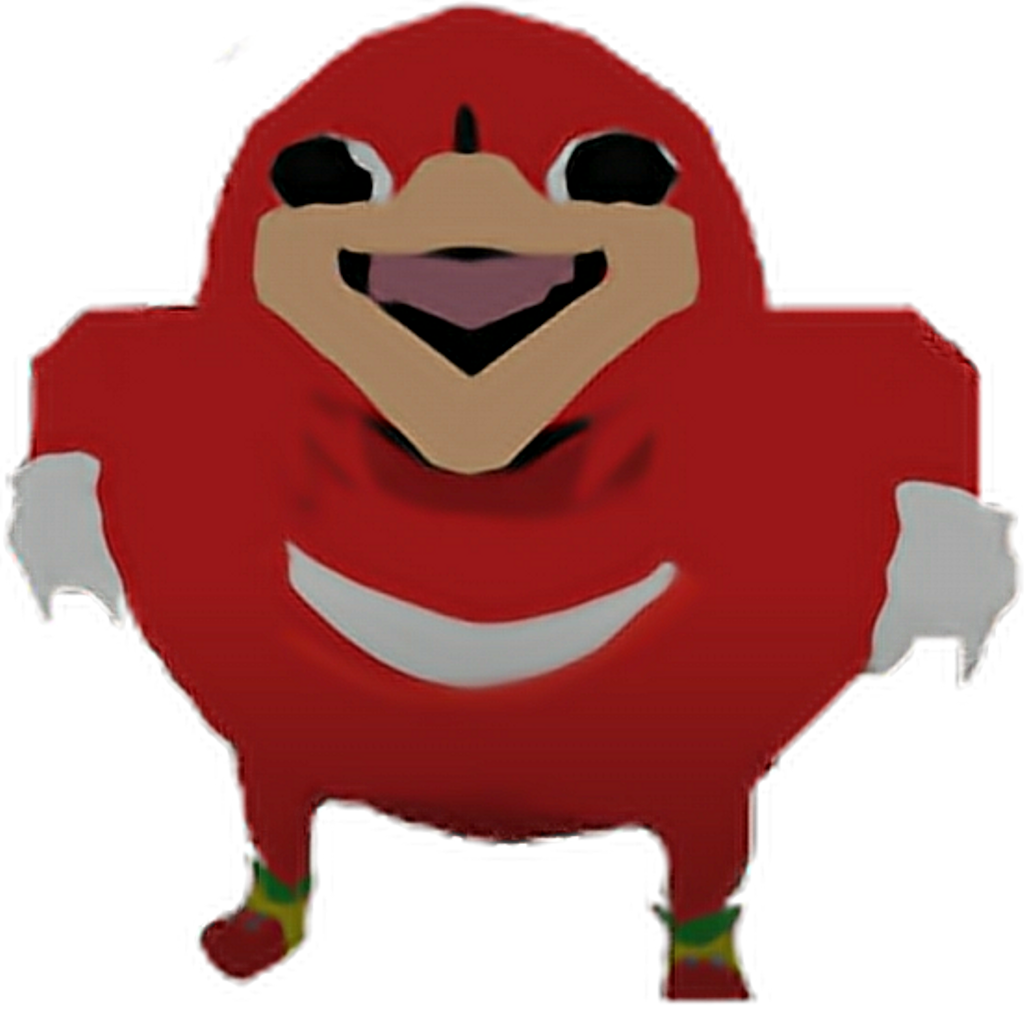 Red Smiling Cartoon Character Meme