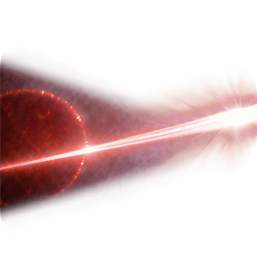 Red Spectral Lens Flare Png Nhj