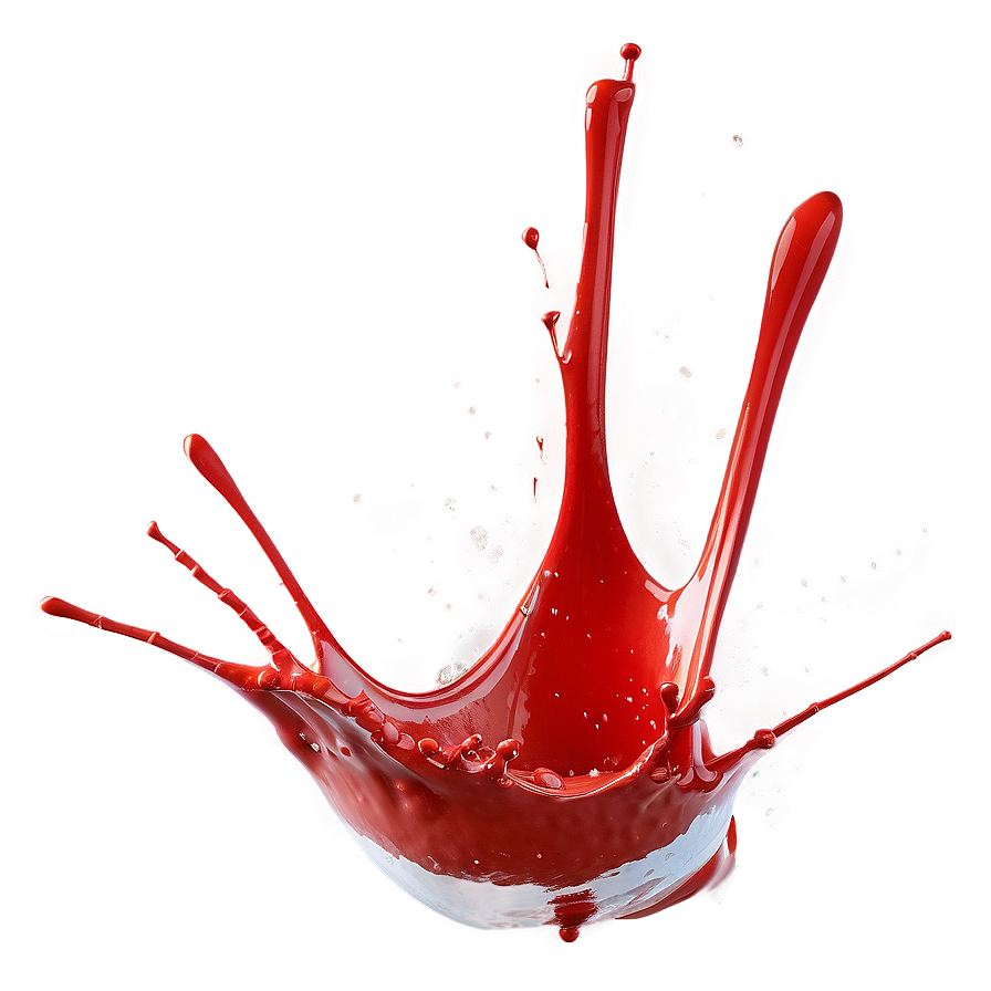 Red Splash Splash Png Paa51