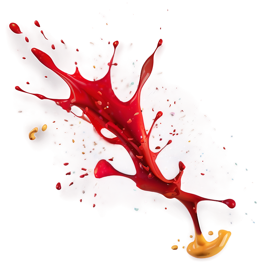 Red Splash Wallpaper Png 1