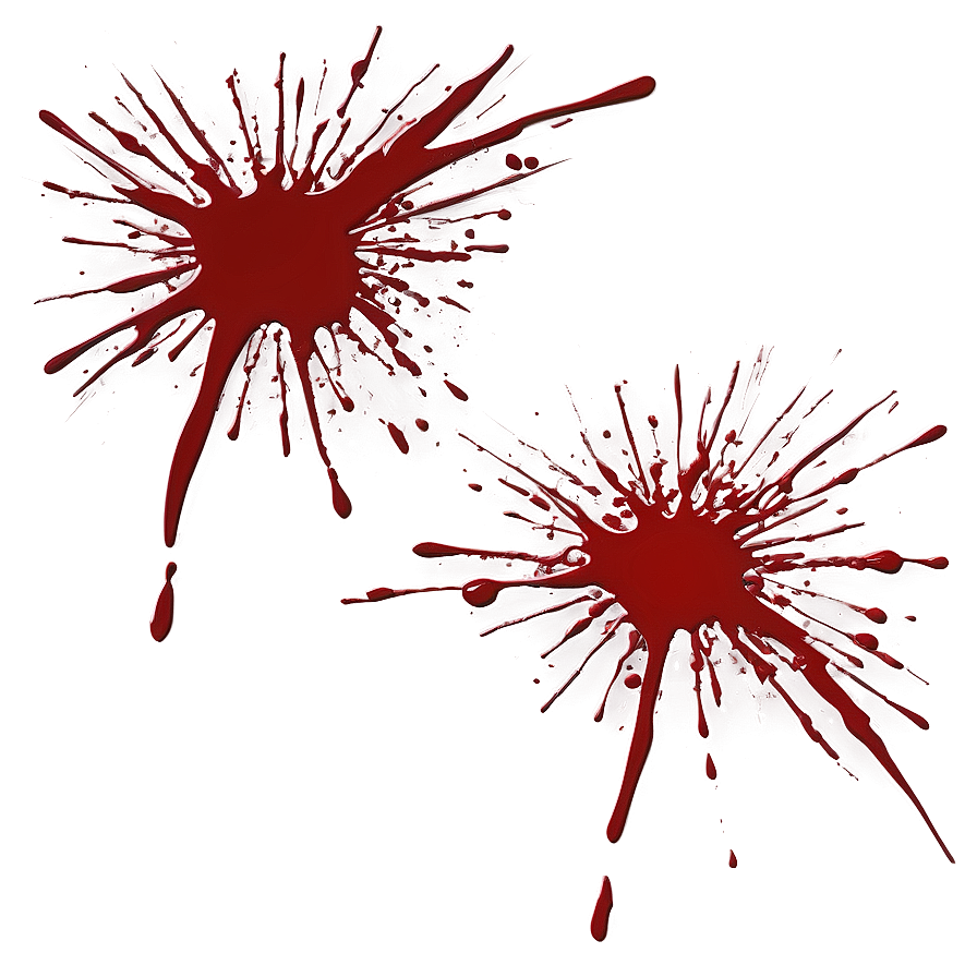 Red Splatter Effect Png 78