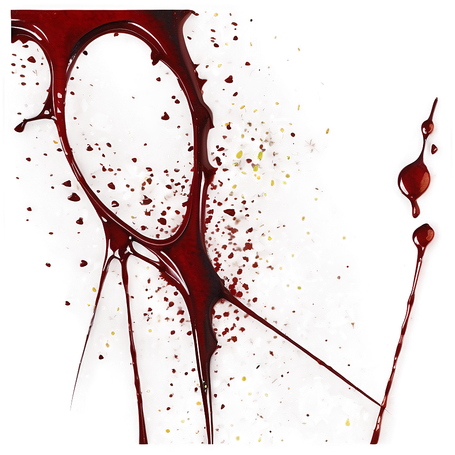 Red Splatter Stain Png Eod52