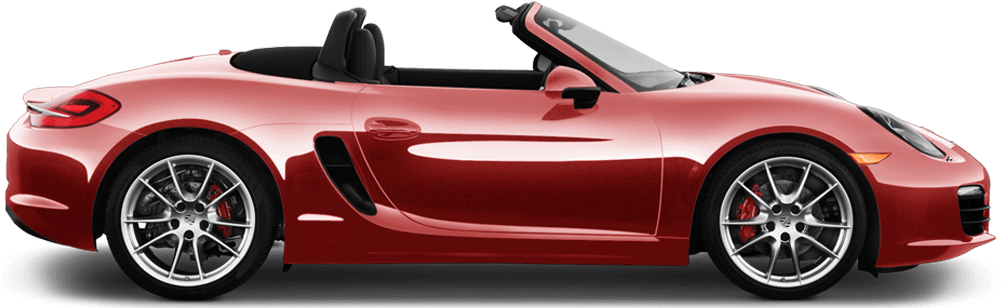 Red Sports Car Convertible H D