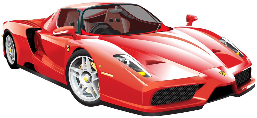 Red Sports Car Illustration