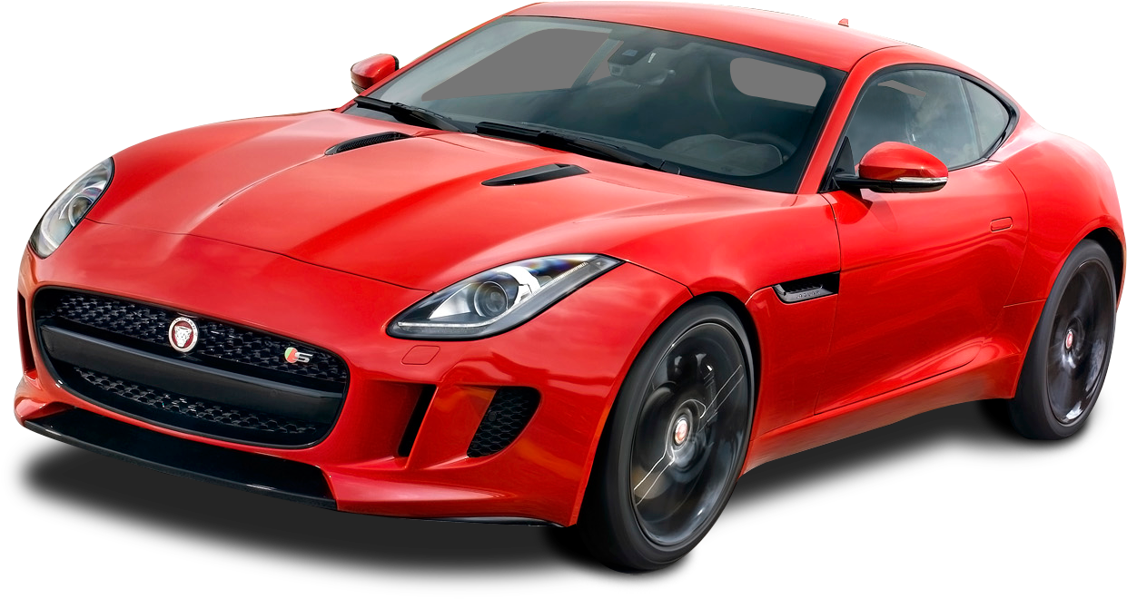 Red Sports Car Isolated