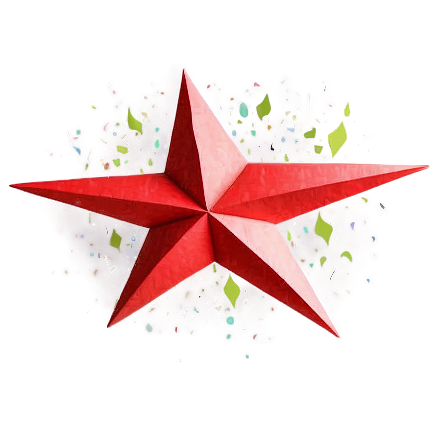 Red Star PNG 05232024 PNG with transparent background