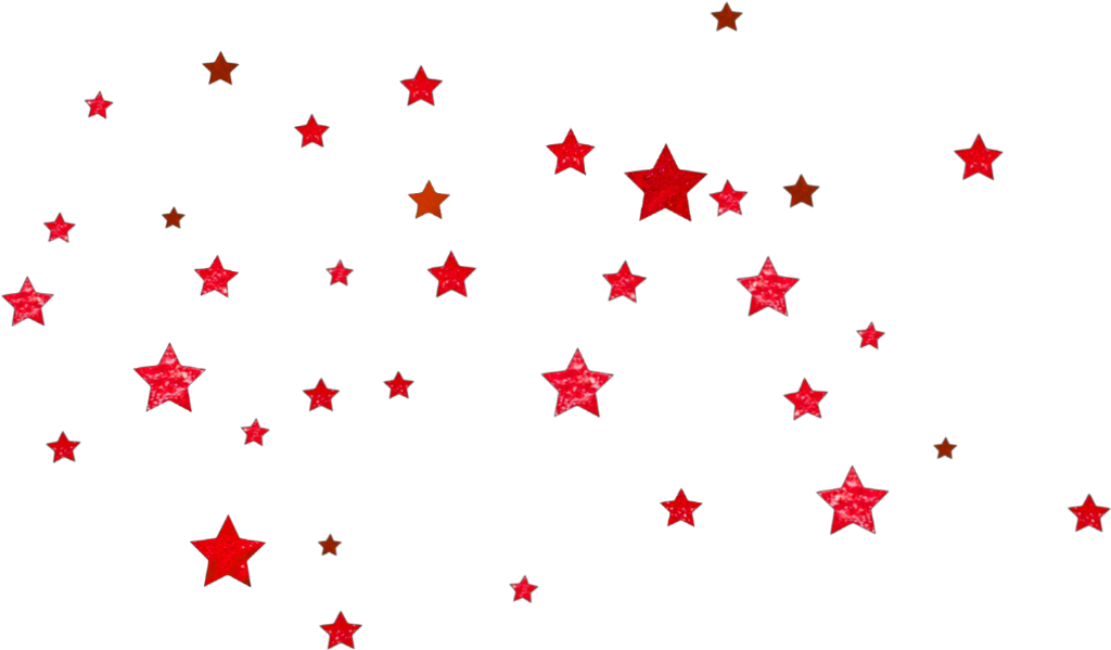 #red #stars #glittery #party #fun #scstar - Flat Shapes For Background, HD Png Download PNG image with a transparent background, free high-resolution download