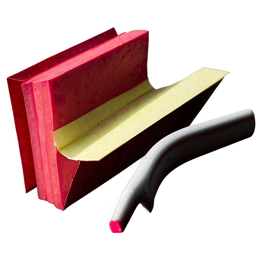 Red Sticky Note PNG dqs PNG image with a transparent background, free high-resolution download