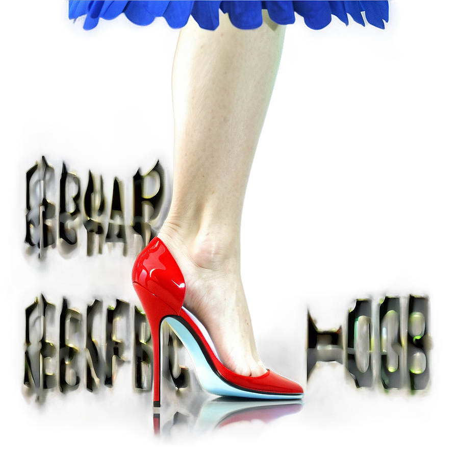 Red Stiletto Heel Png Amw