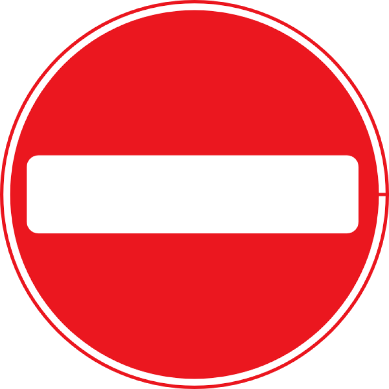 Red Stop Sign Graphic