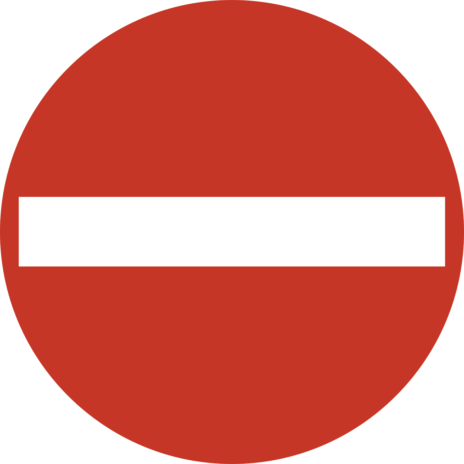 Red Stop Sign Icon