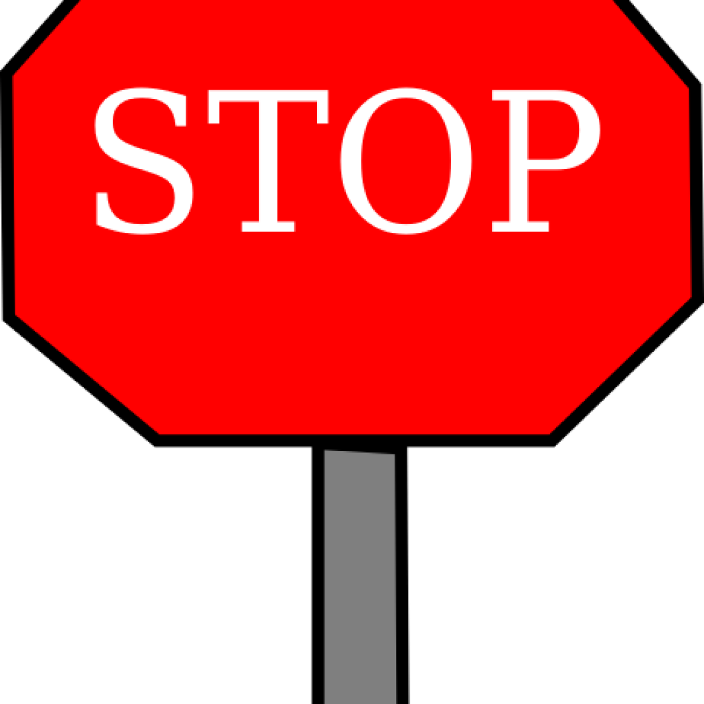 Red Stop Sign Octagon