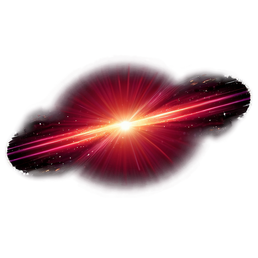 Red Streak Lens Flare Png Khe