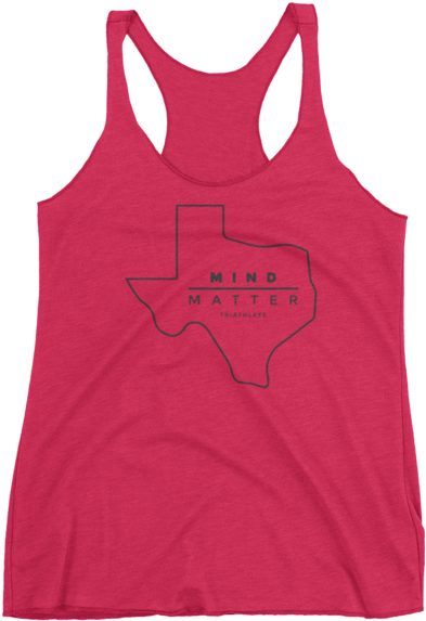 Texas Mind/matter Triathlete Women's Tank Top - Sleeveless Shirt, HD Png Download PNG image with a transparent background, free high-resolution download