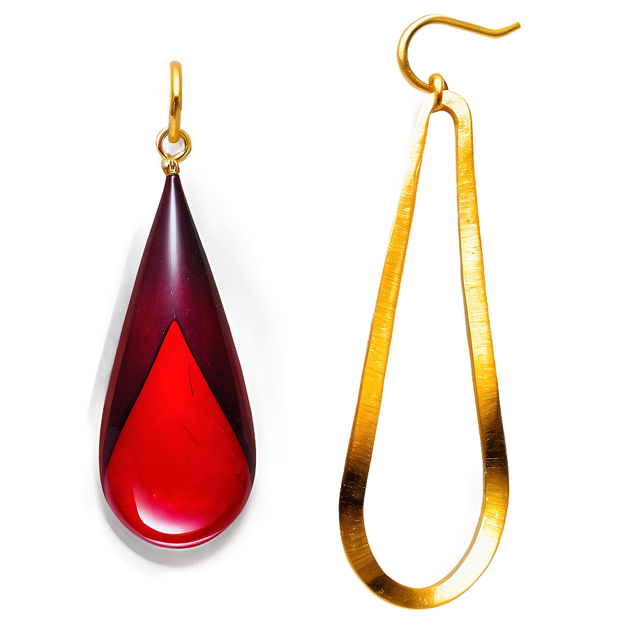 Red Teardrop Png Cvb