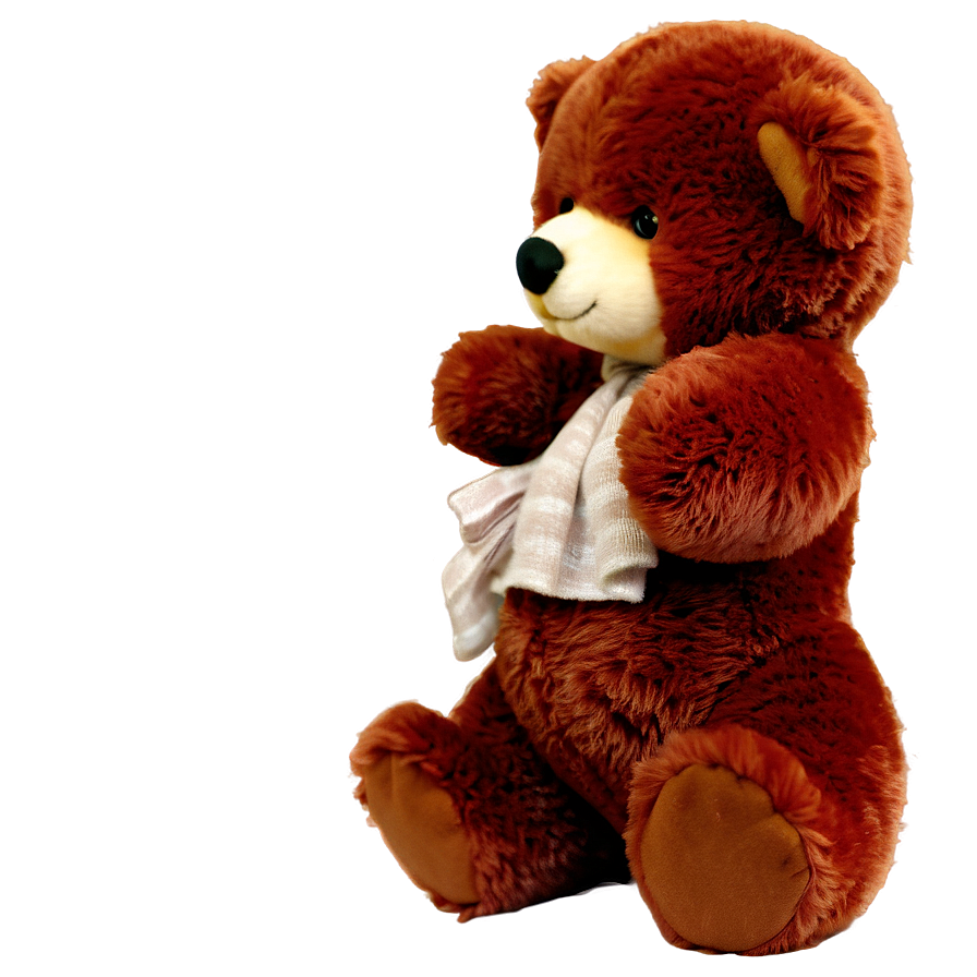 Red Teddy Bear PNG qkd93 PNG with transparent background