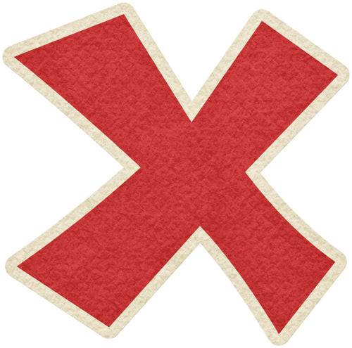 Free X Marks The Spot Coloring Page - Pirate X Marks The Spot PNG with transparent background