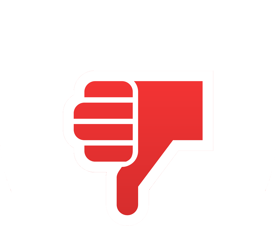 Red Thumbs Down Icon