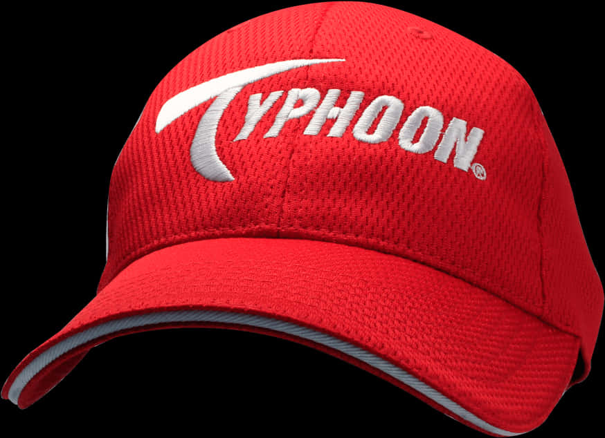 Red Typhoon Baseball Cap