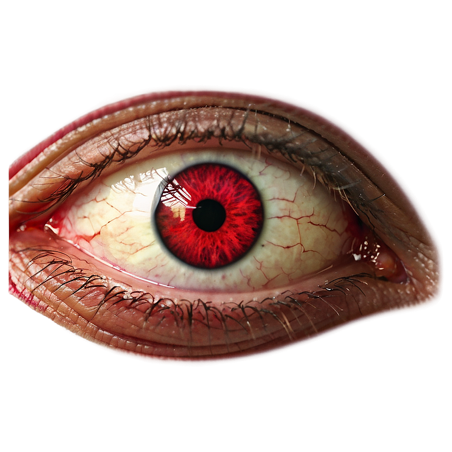 Red Veined Eyes Png 7