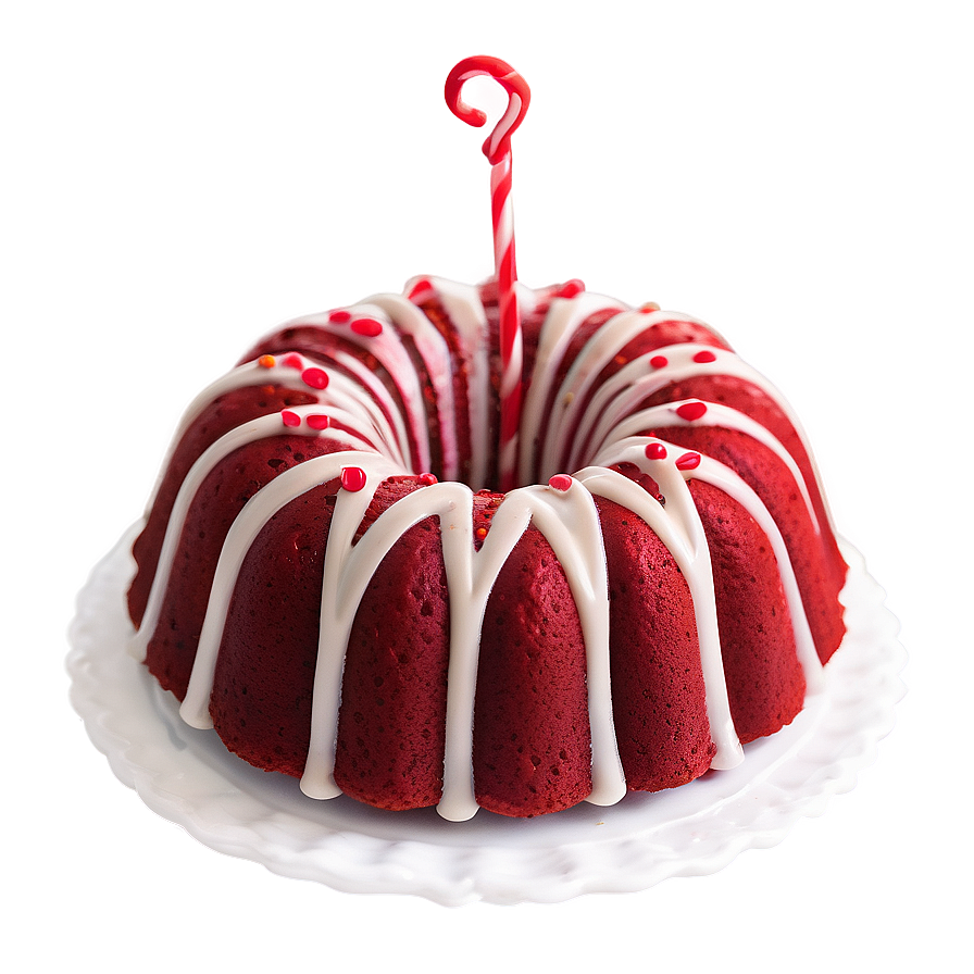 Red Velvet Bundt Cake Png 42