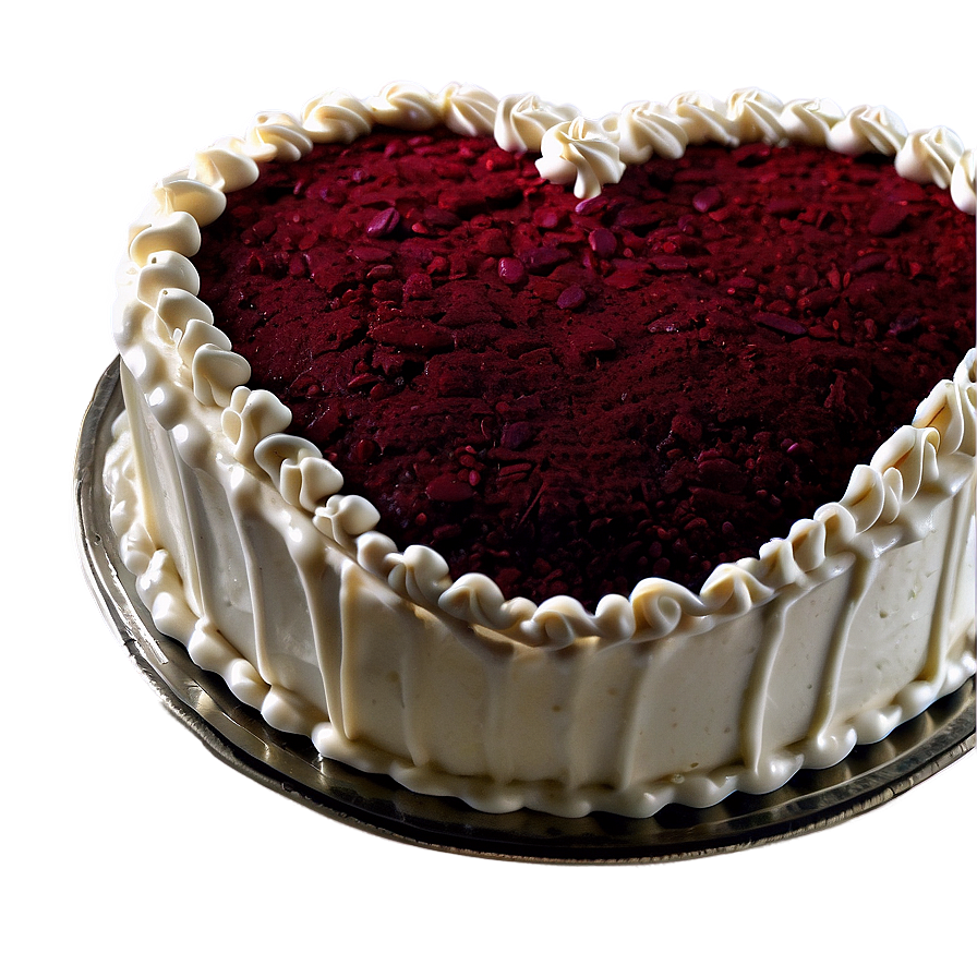 Red Velvet Cake For Valentine's Day Png 06292024