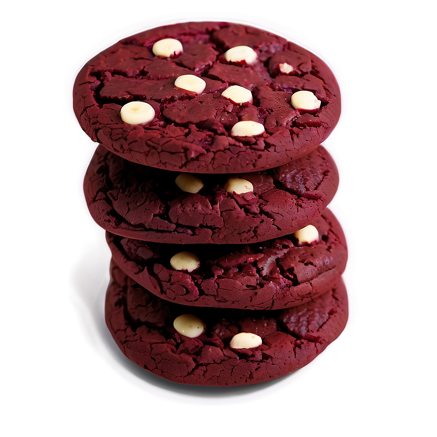 Red Velvet Cookie PNG 05042024 PNG with transparent background