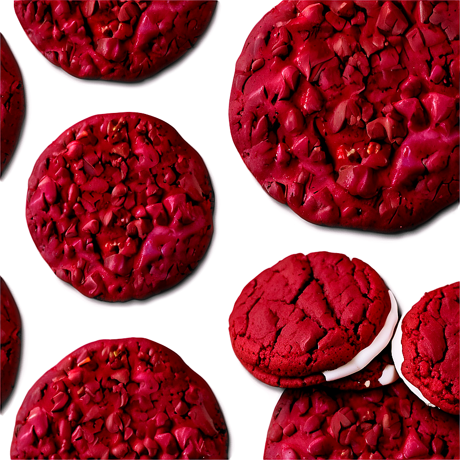 Red Velvet Cookie PNG hou37 PNG with transparent background
