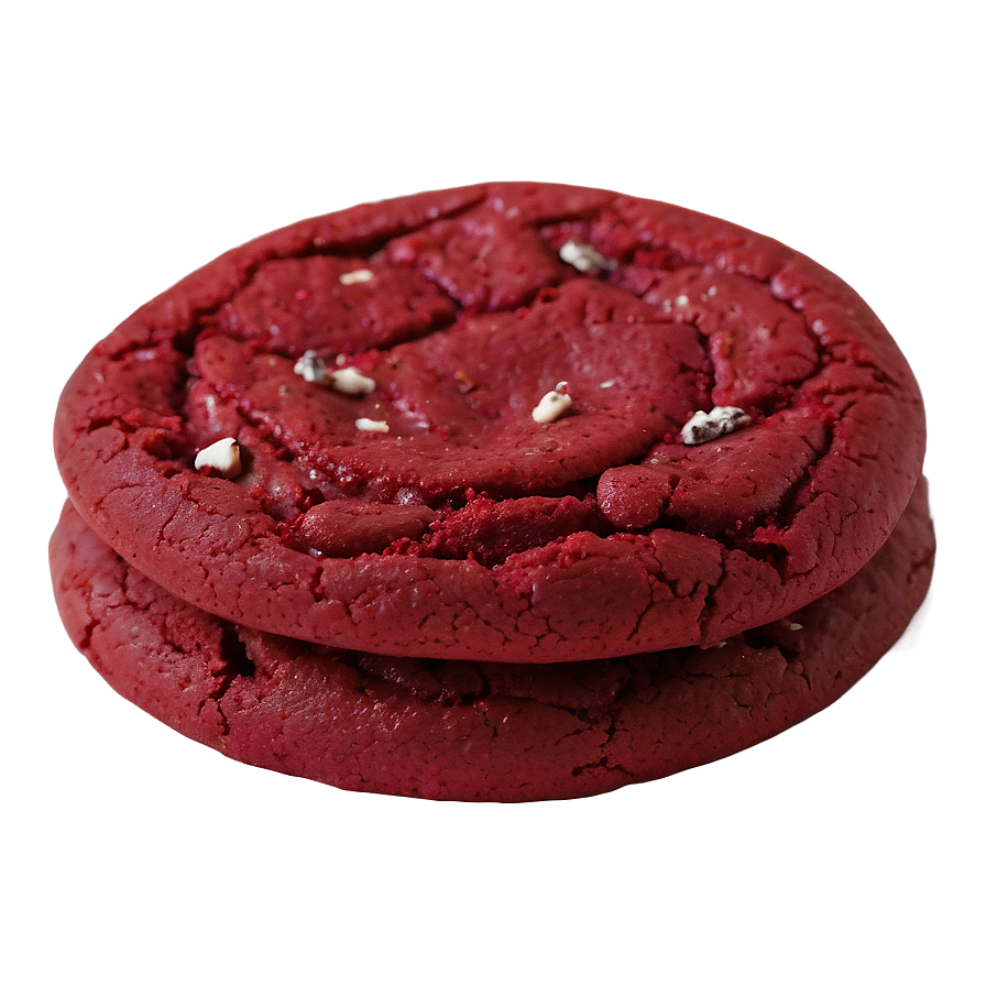 Red Velvet Cookie PNG qso34 PNG with transparent background