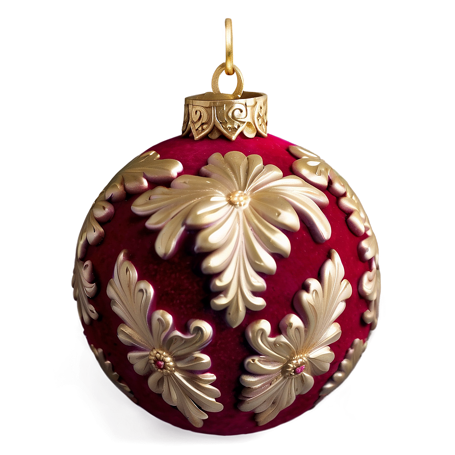 Red Velvet Ornament Png Jey