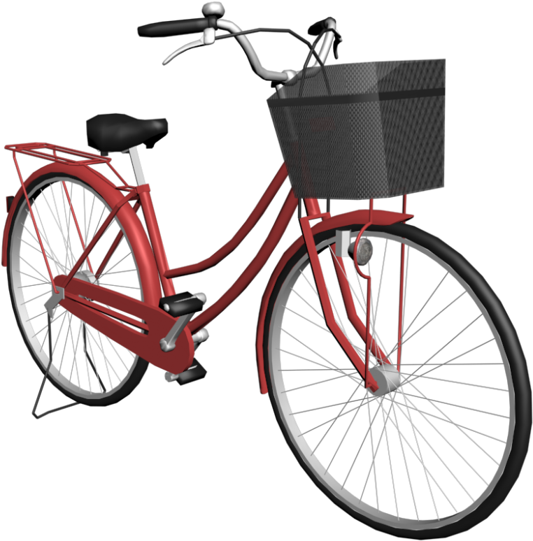 Ladies Bicycle Png, Transparent Png PNG with transparent background