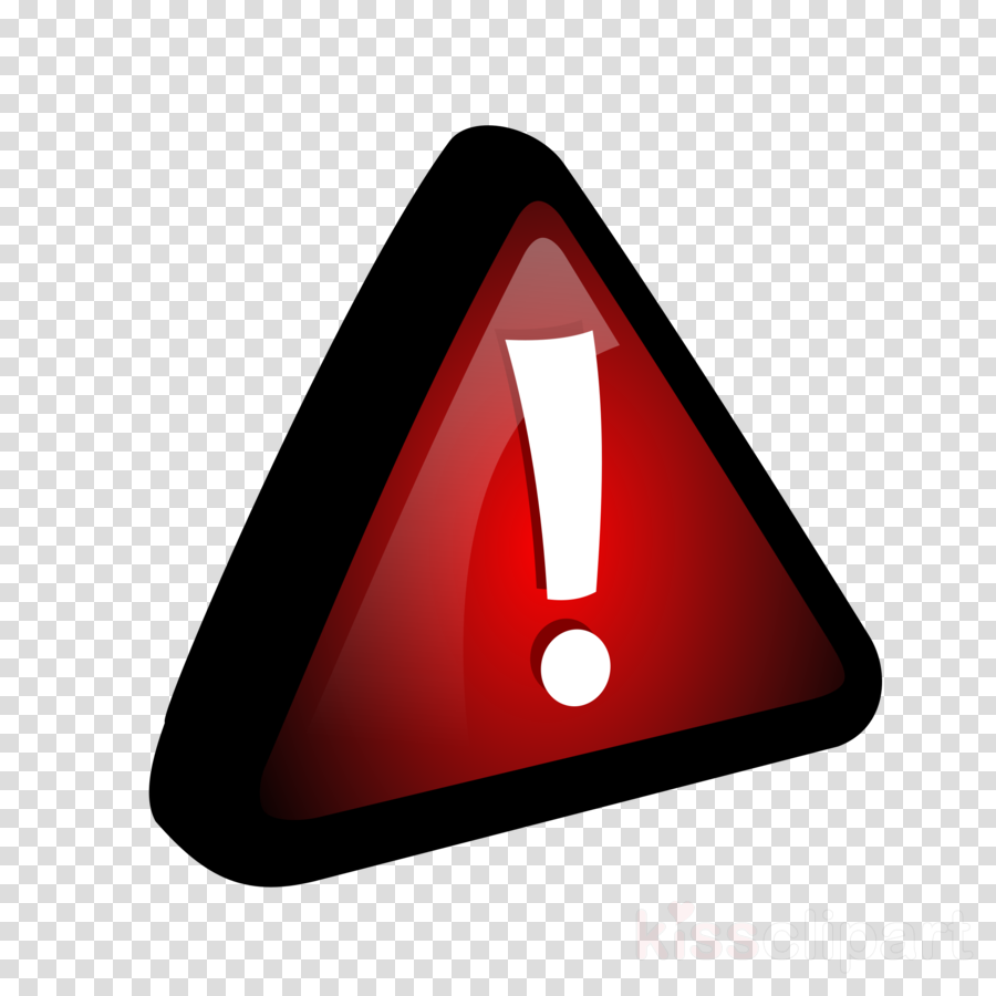 Red Warning Sign Transparent Background