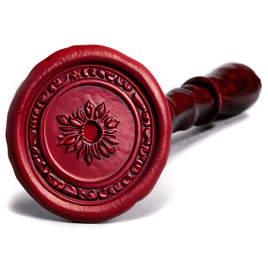 Red Wax Seal Png 06132024