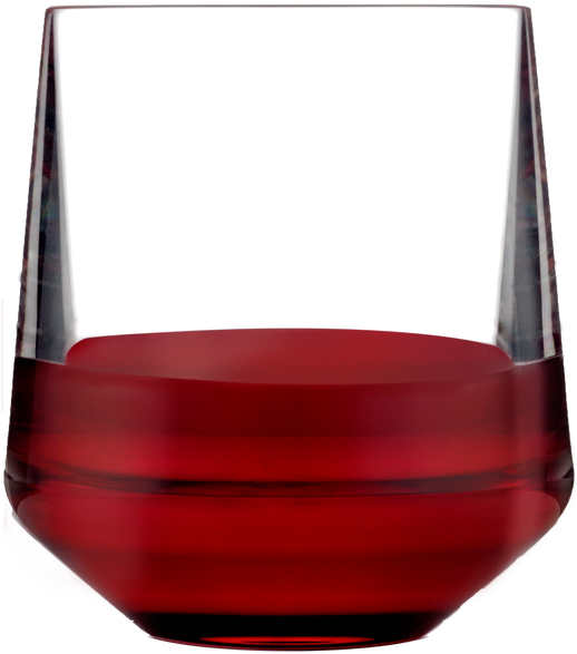 Drinique Stemless Wine Glass 12 Oz With Red Wine - Stemless Red Wine Transparent, HD Png Download PNG with transparent background