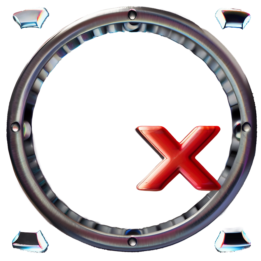 Red X In Circle Png Uio