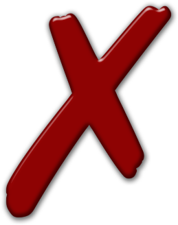 X Mark Transparent Background Download - X Symbol Transparent Background PNG with transparent background