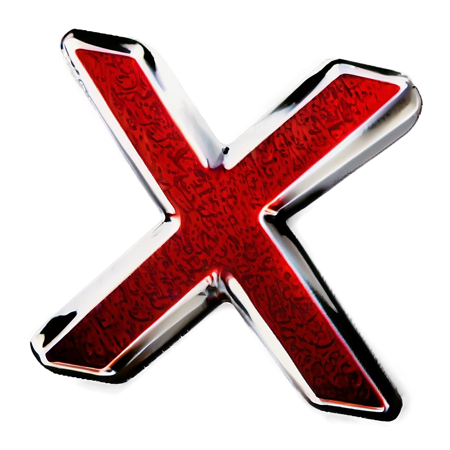 Red X Mark Png 35