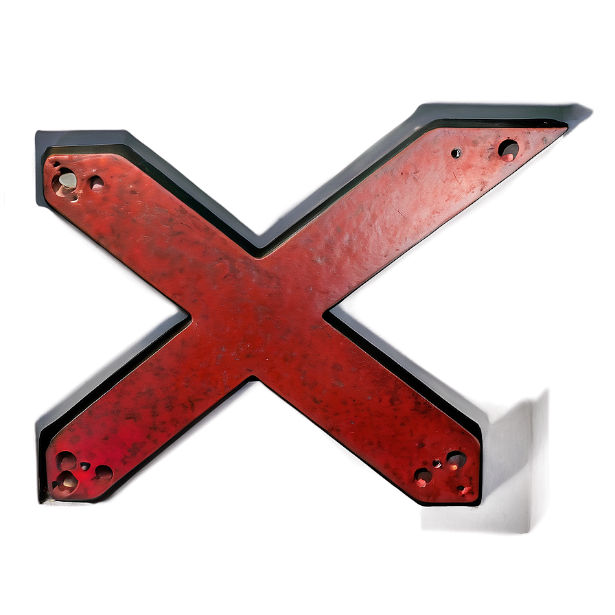 Red X Not Compatible Sign Png 37