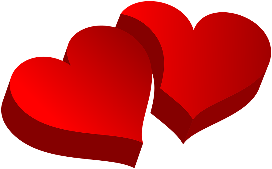 Heart Png - Love 3d Png, Transparent Png PNG with transparent background