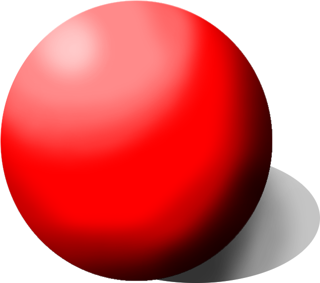 Red3 D Sphere Rendering