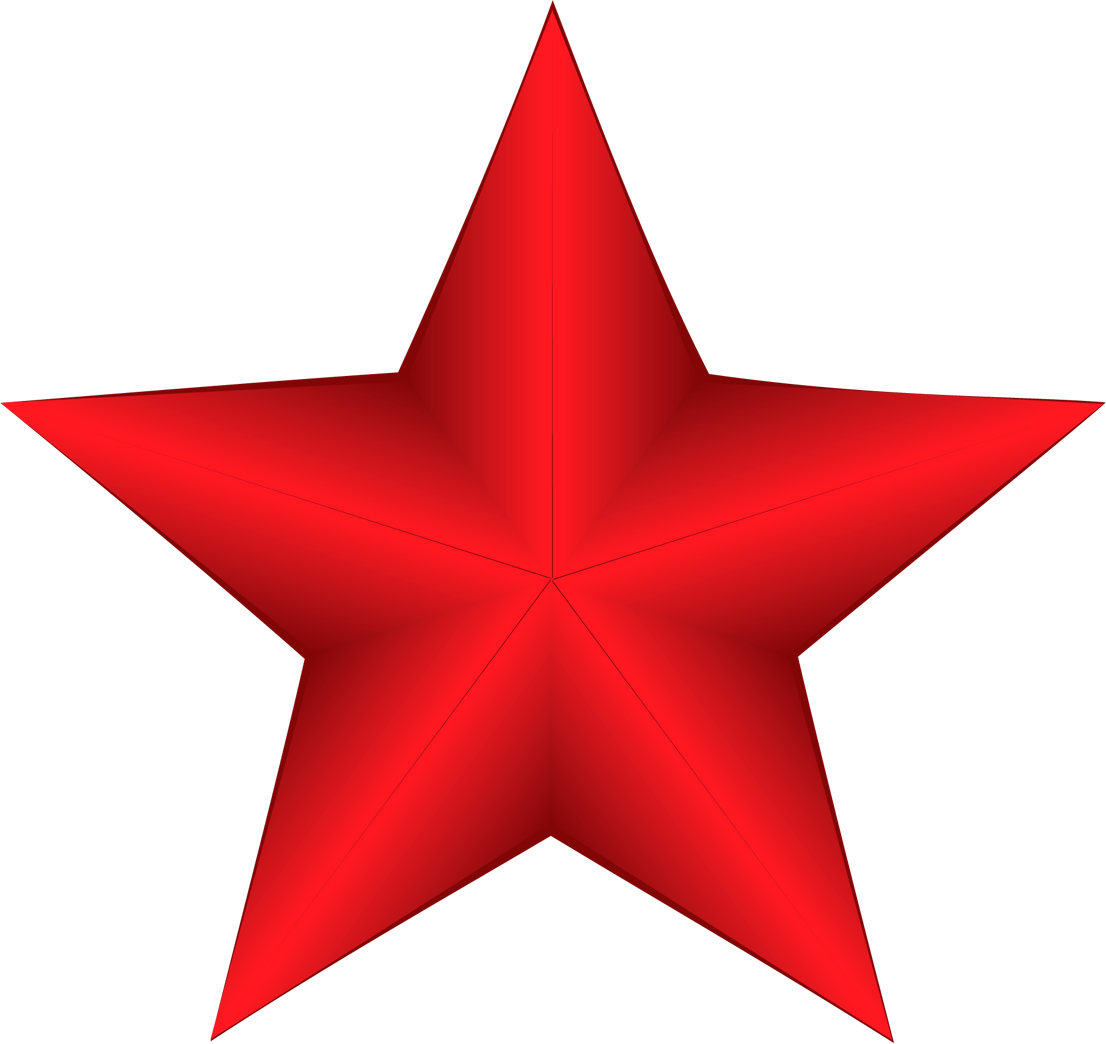 Red3 D Star Graphic