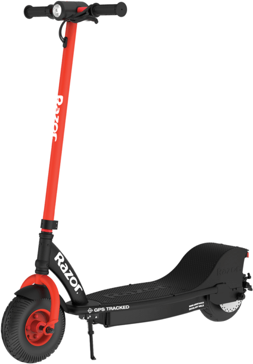 Redand Black Electric Scooter