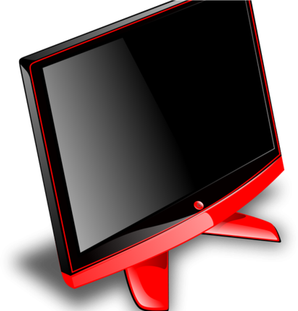 Redand Black Gaming Monitor