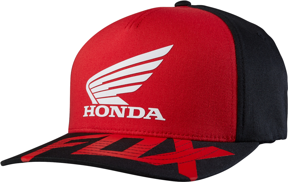 Redand Black Honda Branded Cap