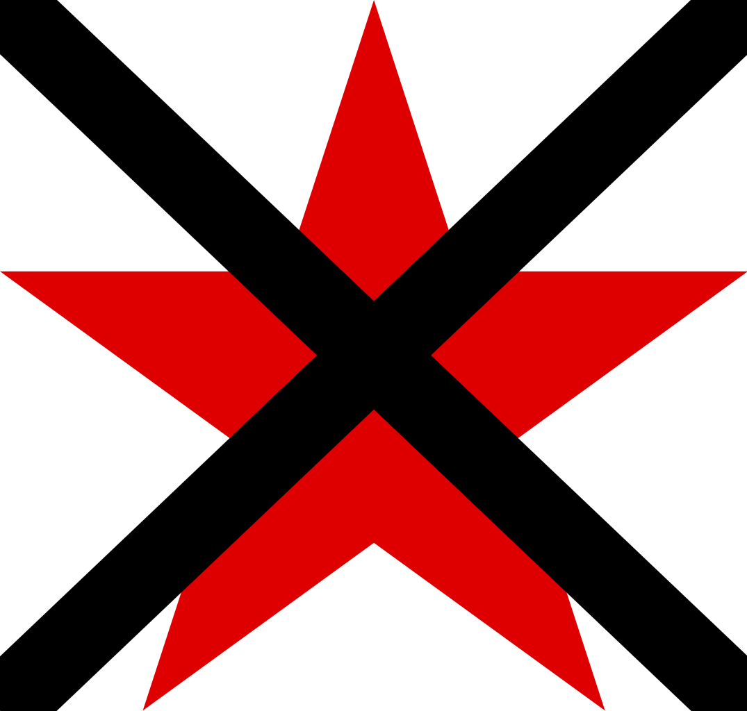 No Red Star - No Communism Red Star, HD Png Download PNG with transparent background