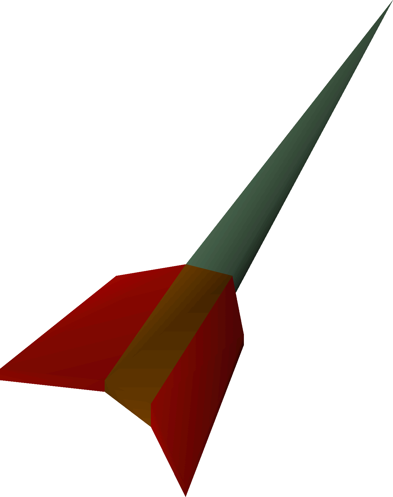 Redand Green Dart3 D Model.png